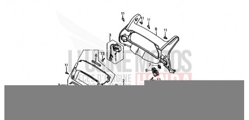 METER PANEL ST1100N de 1992